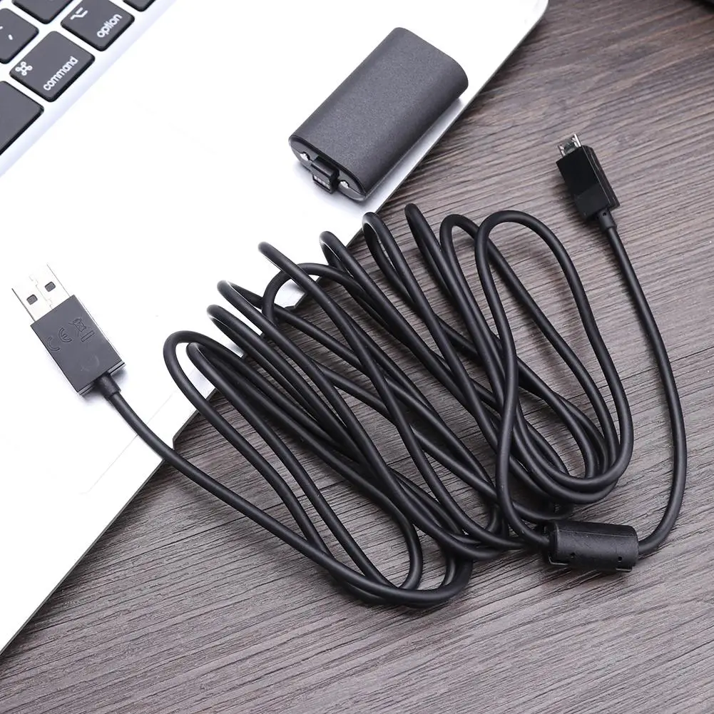 Аккумулятор на 1400 мА · ч и USB кабель для беспроводного контроллера геймпада XBOX ONE