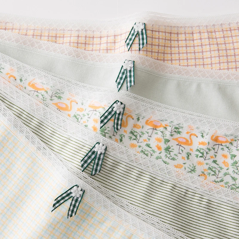 Трусики для девушек Красивые стринги нижнее белье хлопковые сексуальные