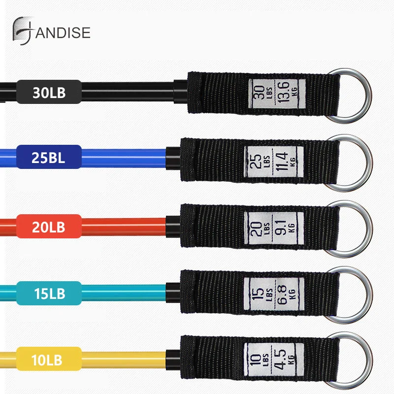 Ленты-Эспандеры для фитнеса с дверным АНКЕРОМ резиновые тренировочные ленты