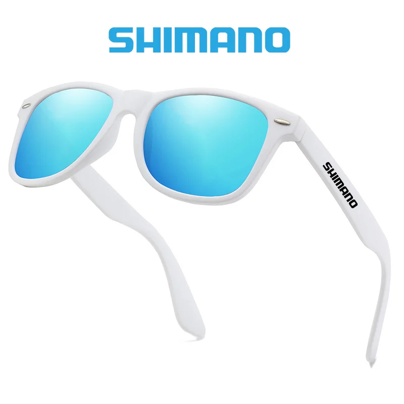 

Shimano Polarized Fishing Sunglasses Men Classic Square Driving Sun Glasses Male Reefton Sunglasses For Men UV400 Oculos