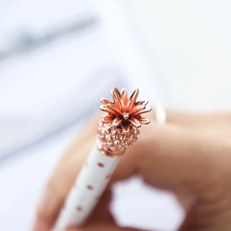 Металлическая шариковая ручка в форме ананаса 0 5 мм|Шариковые ручки| |