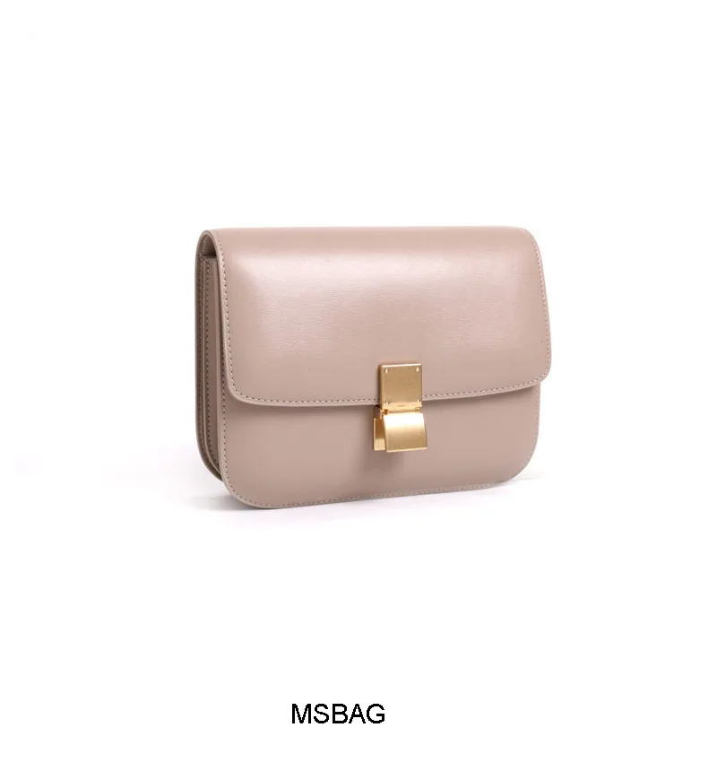 

High-end custom curved toothpick-print tofu box bag leather women's bag 2021 new women's fashion flight attendant bag