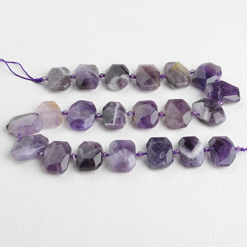 Women's Faceted Crystal Chunky Rectangle Rectangular Focal Beads 15&quot Strand | Украшения и аксессуары