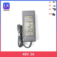 dc power supply 48v 3a acdc adapter charger 144w for cctv poe ip camera poe nvr injector with ic chip 48v3a