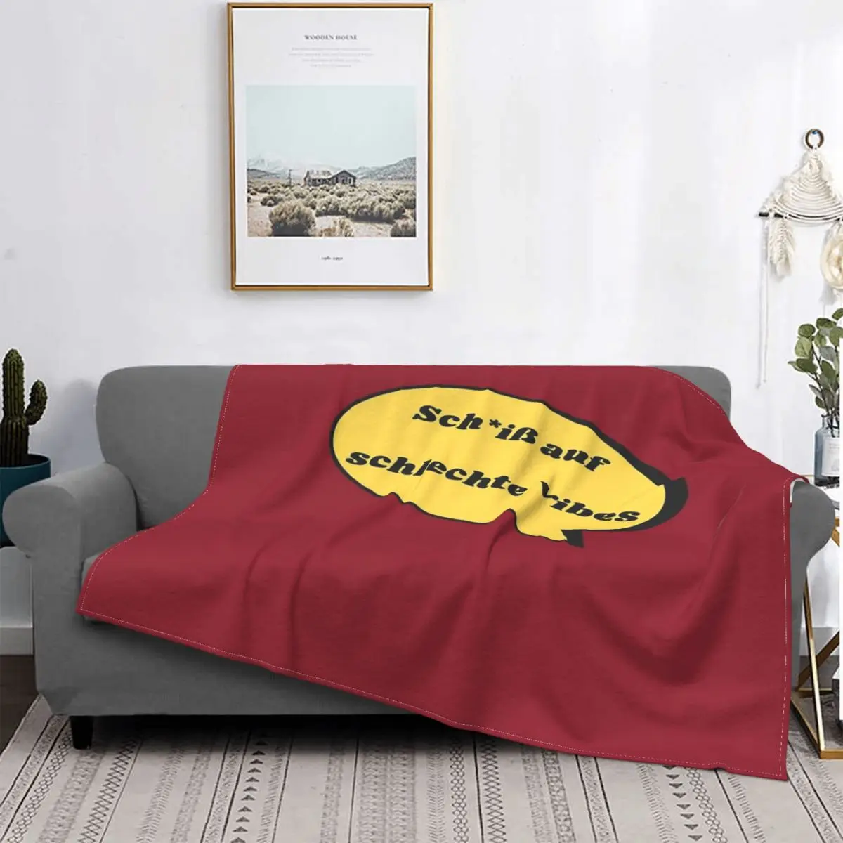 

Narzisst-schei Auf Schlechte Vibes-Manta a cuadros para cama, funda de sofra de muselina с капучинацией