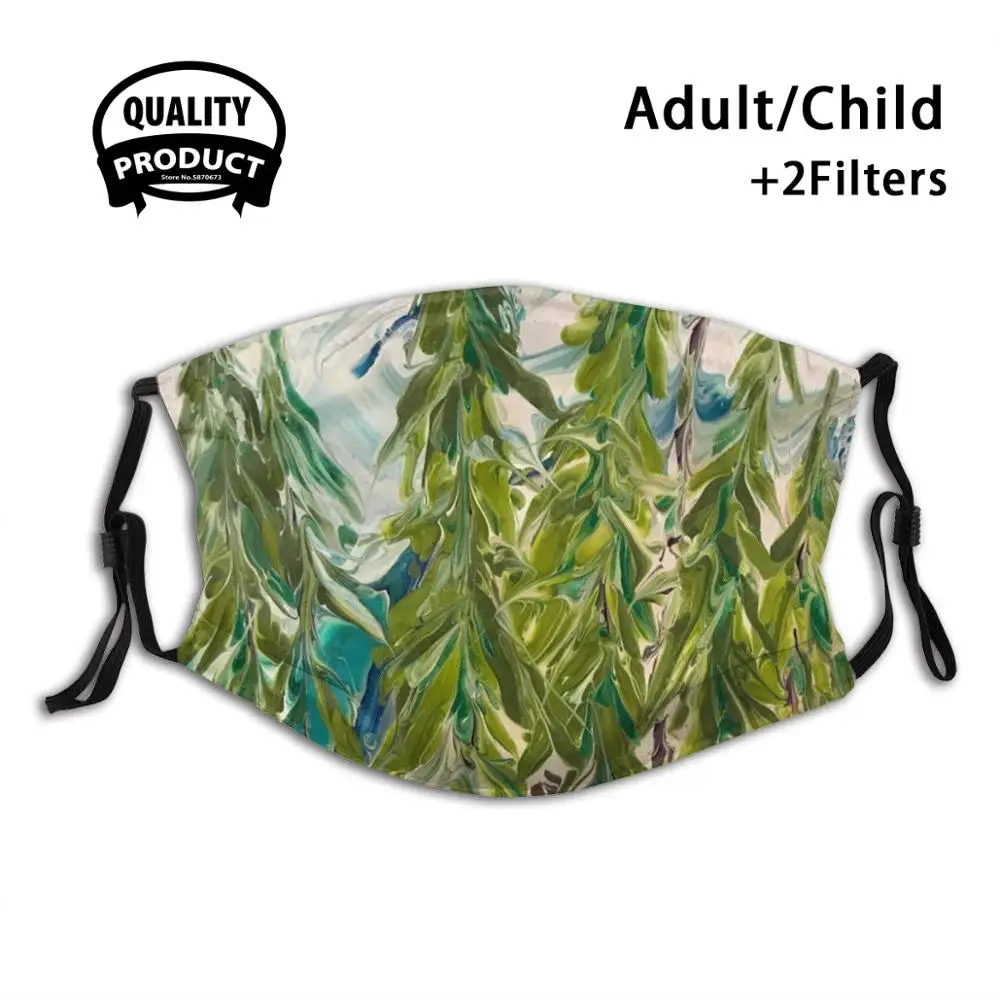 

Idaho Adventure Face Mask Anti Dust Filter Men Women Kids Girl Boy Teens Mouth Masks Abstract Landscape Mrs Pours Botanical