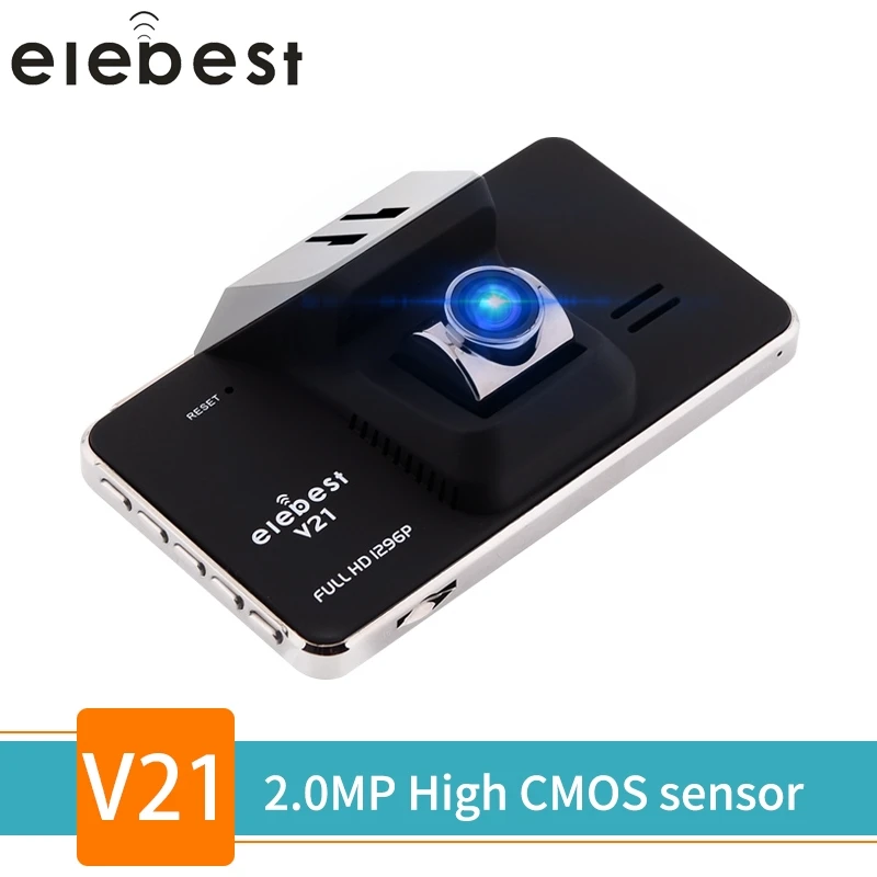 Автомобильный видеорегистратор Elebest V21 4 дюйма Full HD1080P циклическая запись ночное