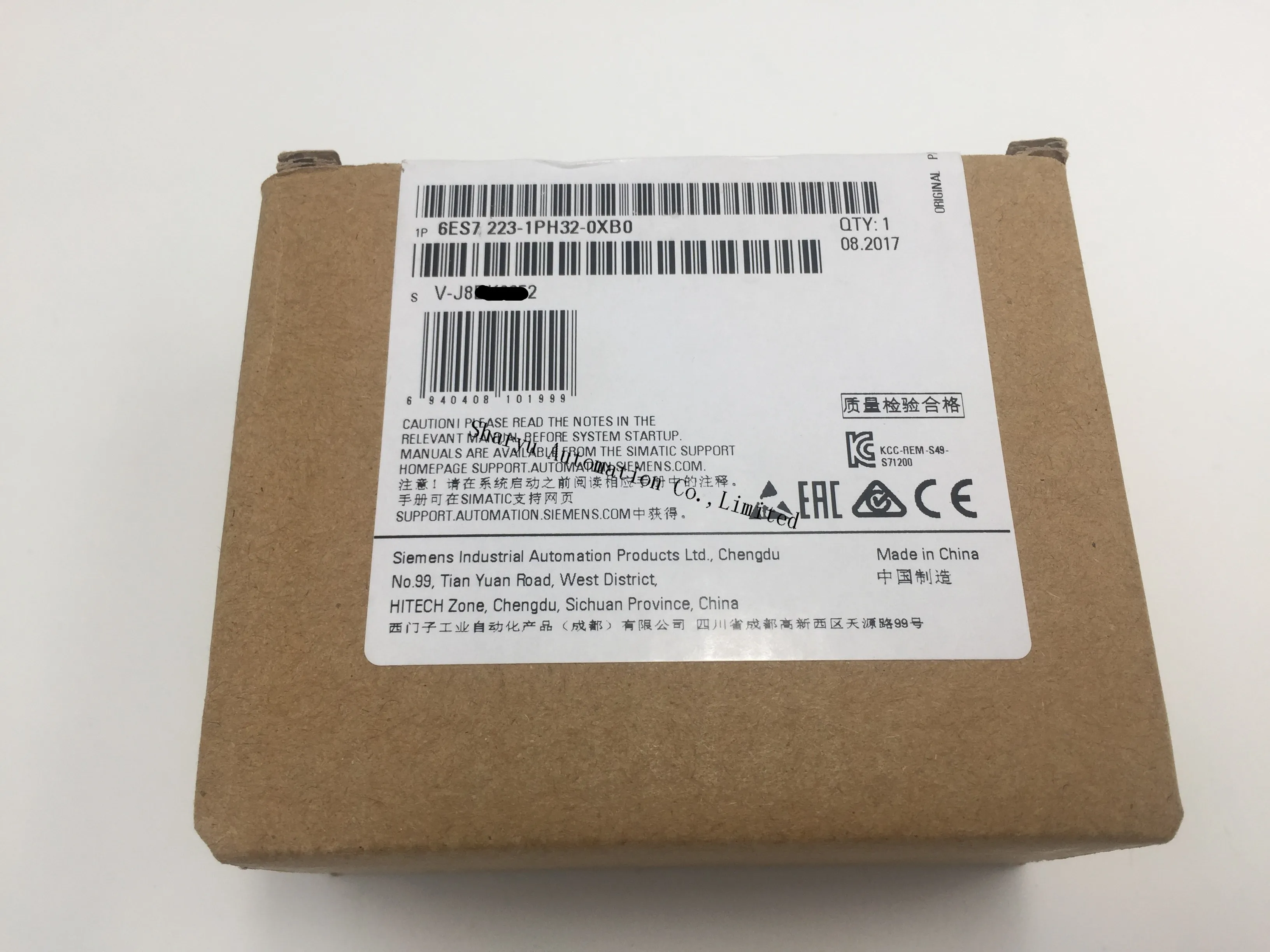 Оригинальный Новый цифровой модуль SIMATIC S7-1200 6es723-1ph32-0xb0 Siem I/O SM1223 8DI/8 DO 24VDC реле 2A |
