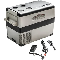 45l 12v24v portable car travel refrigerator cooler electric fridge