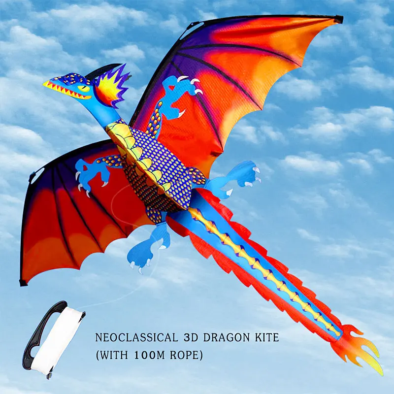 

Воздушный змей с хвостом, 100 м, 140 х120 см