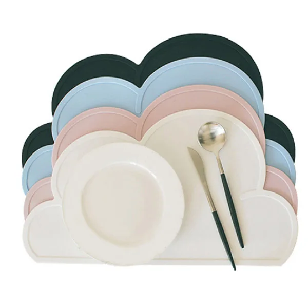 Новинка 1 шт. силиконовая салфетка в форме облака Легкая очистка нескользящий