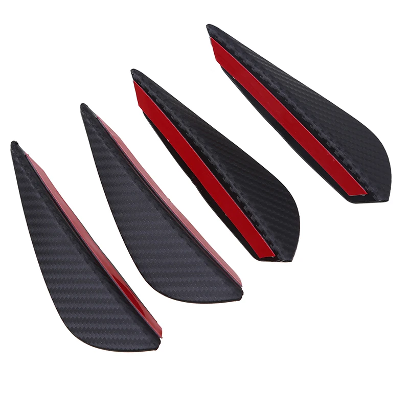 POSSBAY углеродное волокно подходит для переднего бампера разветвитель губ ласты