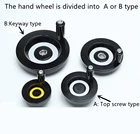 CNC 3D принтер токарный станок фрезерный станок задний T8 T12 T10 трапециевидный винт диаметр отверстия 8 мм 10 мм 12 мм ручное колесо