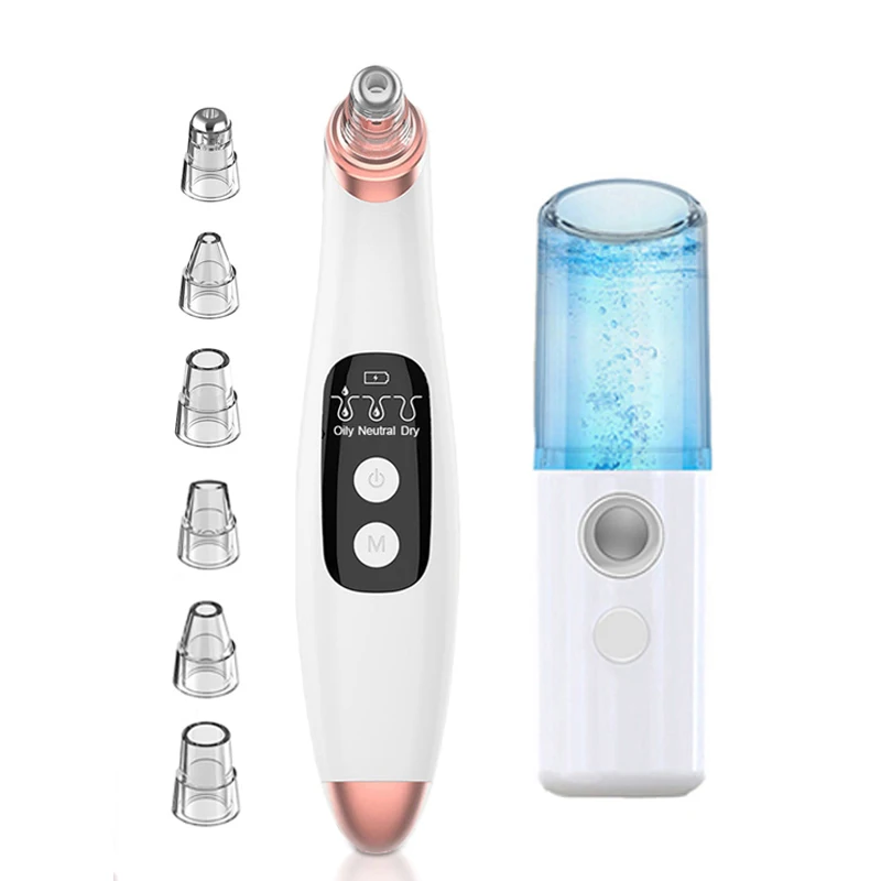 Новый электрический пылесос для удаления угрей вакуумный очиститель пор лица