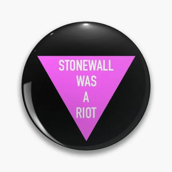 

Stonewall Was A Riot Soft Enamel Pin Badge Badge Lapel Pin Brooch Jewelry for Women Fashion Gift