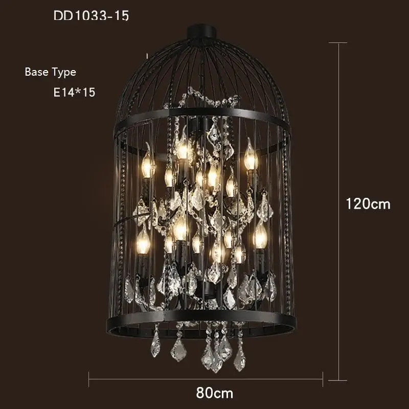Lampen Crystal Hanglamp Industrieel Luminaria светильник на подтяжках для дома Lampara De Techo Colgante