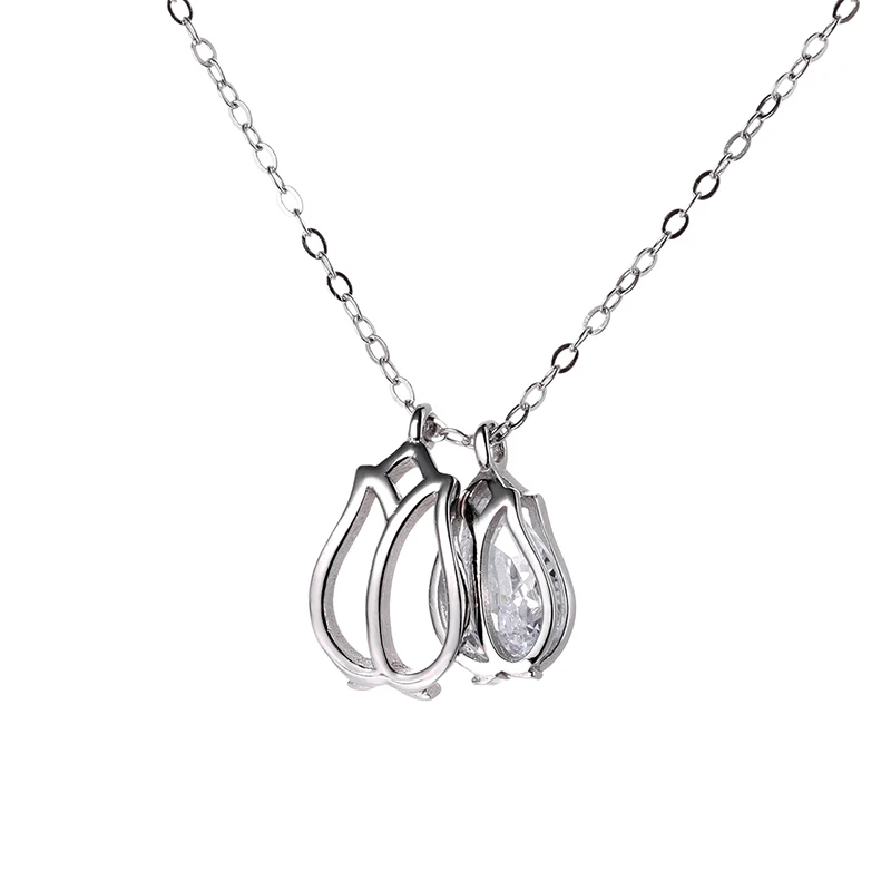 

FAHMI Original Design 2021 New Style 100% 925 Sterling Silver All-Match Personality Exquisite Women's Necklace Free Shipping