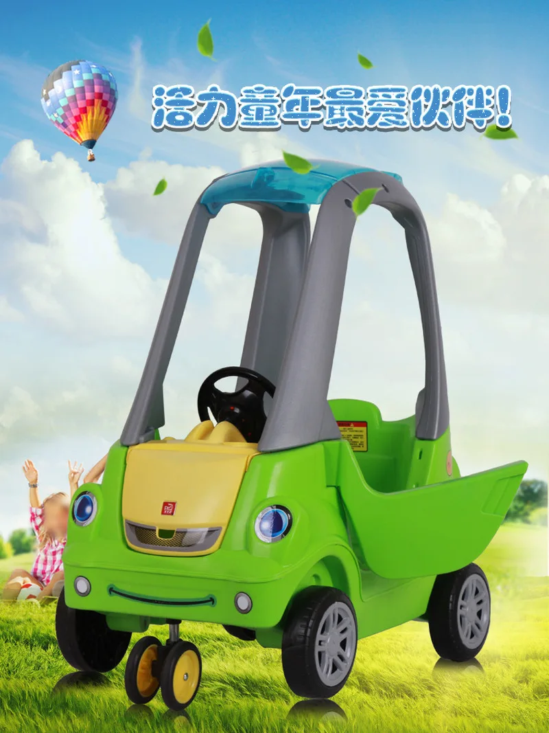 Детская езда на машине пластиковые игрушки автомобиль дети верхняя одежда спорт