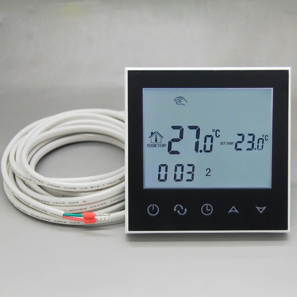 Wifi умный термометр Цифровой Электрический напольный обогревающий термостат