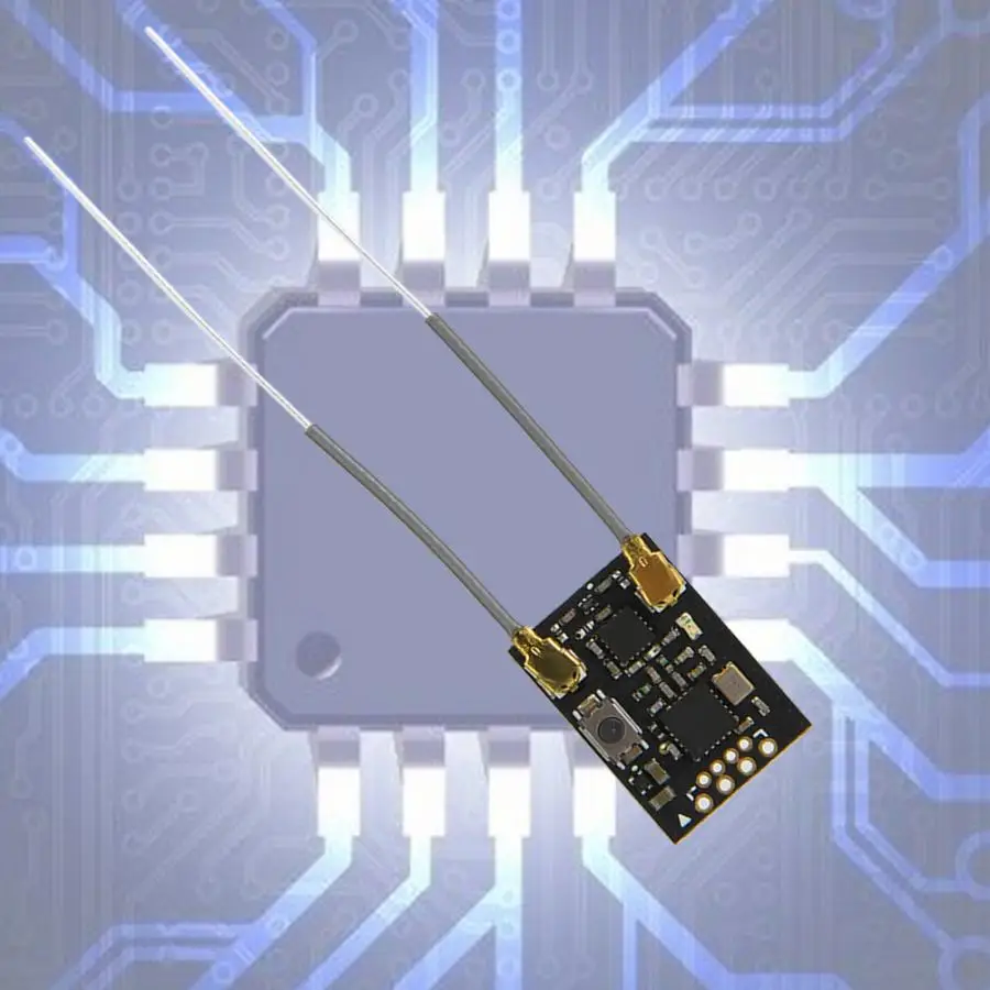 Радиоуправляемый мини-приемник с антенной Квадрокоптер комплектующие для