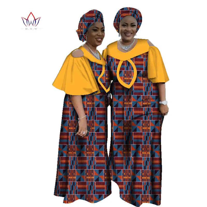 Размера плюс женская одежда макси платье Дашики короткий комплект из обуви в