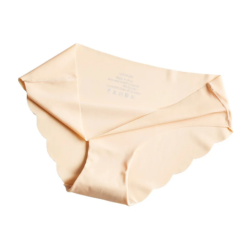 Бесшовные трусики сексуальные из ледяного шелка женское нижнее белье женские