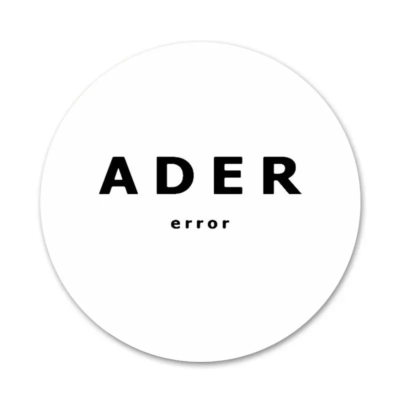 Яркий значок ошибки ader для украшения одежды и рюкзака | Дом сад