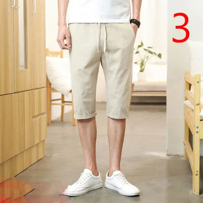 

Cropped trousers men's shorts five pants loose Korean version of the tide Slim summer casual pants summer