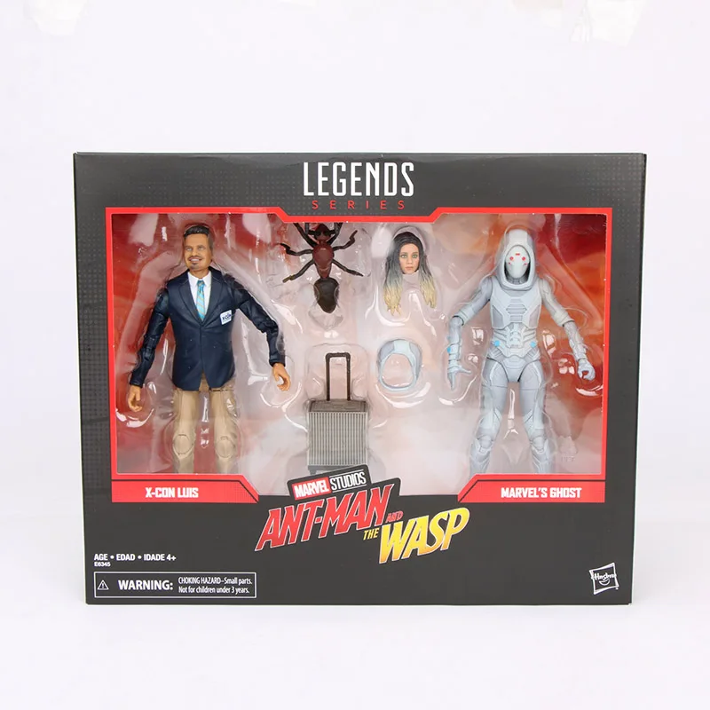 Коллекция года, 15 см, серия Marvel Legends, человек-муравей и ОСА, в стиле фильма X-Con Luis& Marvel's Ghost, коллекционная фигурка, 2 шт. в упаковке
