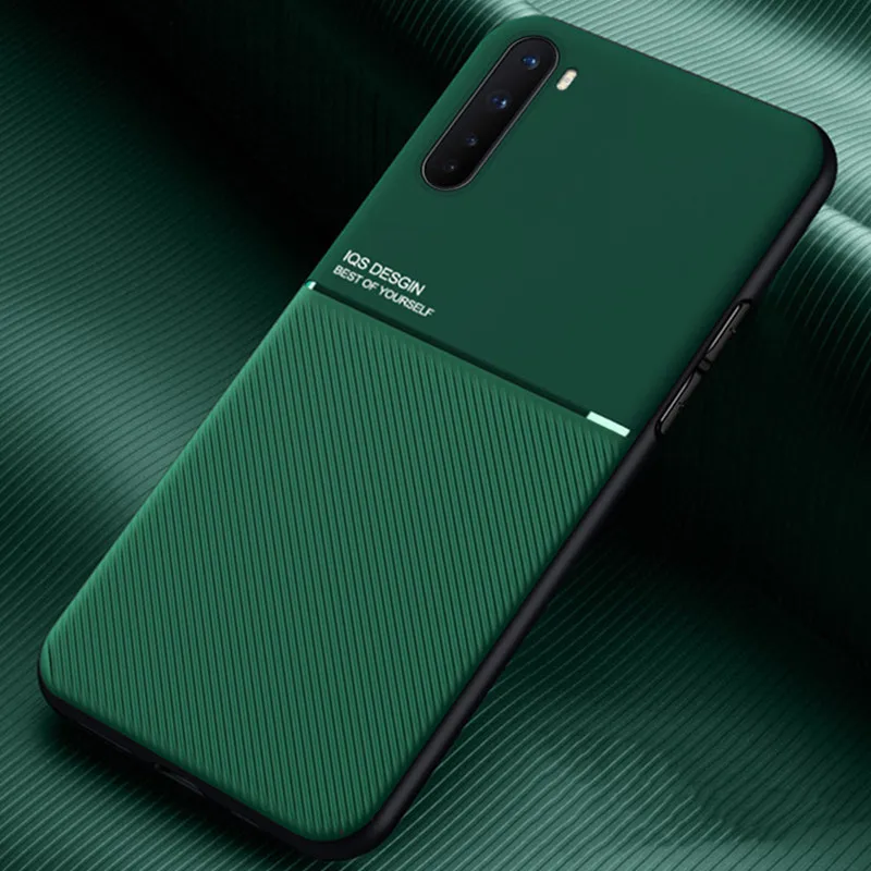 for oneplus nord case ultra slim leather magnetic car holder plate phone case for one plus 9 pro 7 7t 8 8t oneplus8t back cover free global shipping