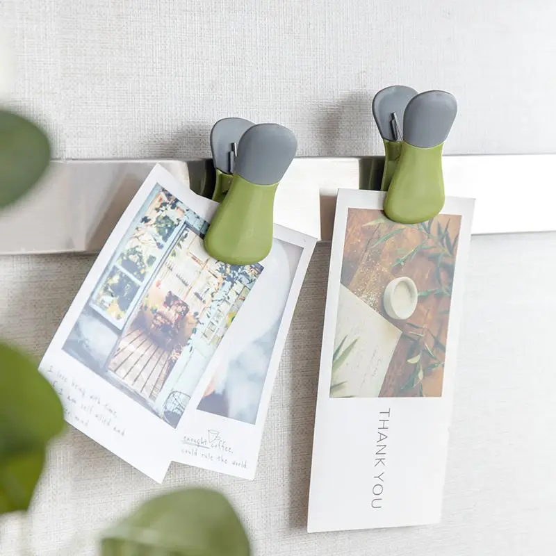 

Magnetic Refrigerator Sticker Clip Magnetic Sealing Clip with Magnetic Clip Food Kitchen Snack Tea Moisture-proof Sealing Clip