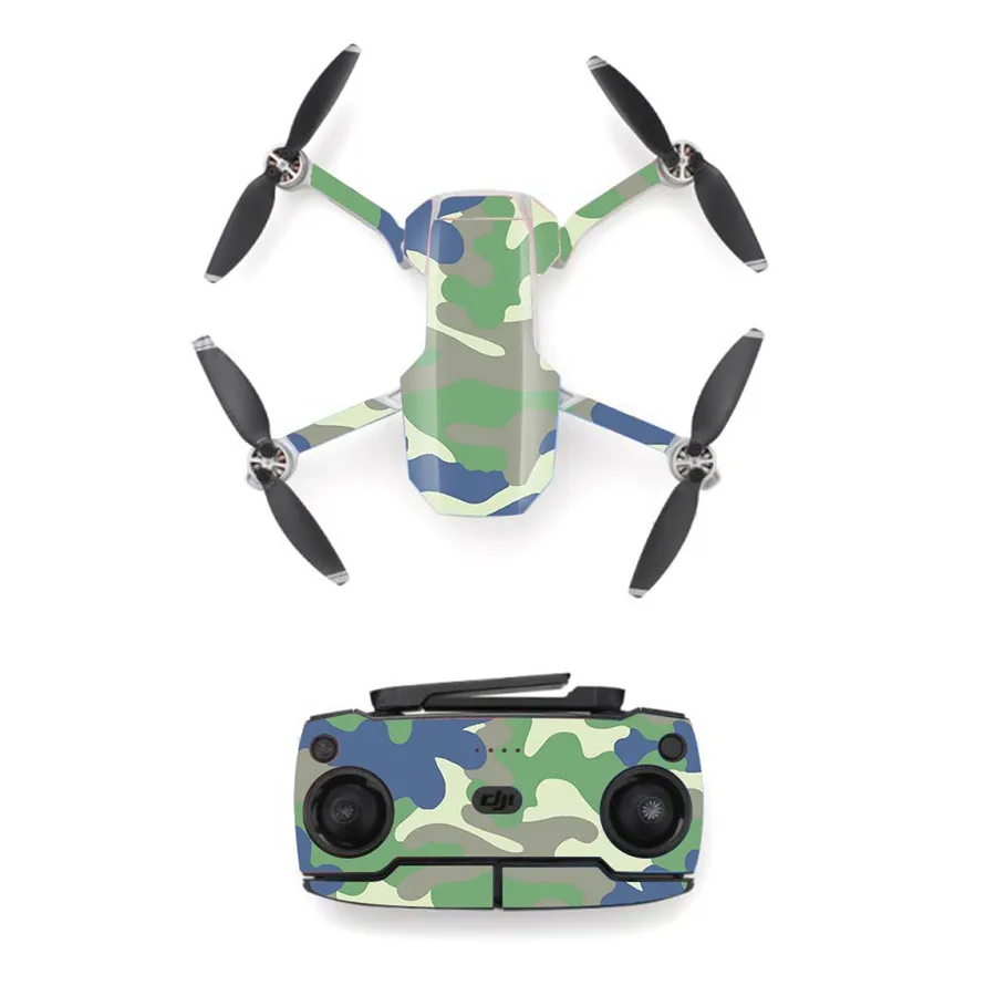 31 стильный Камуфляжный стикер для DJI Mavic Mini Drone и Remote Controller Decal виниловый чехол