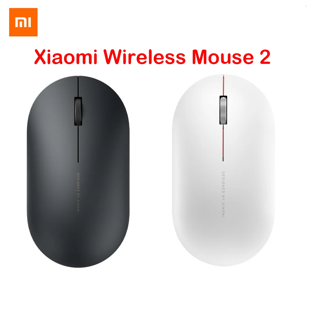 Xiaomi Mi беспроводная мышь 2 портативная игровая 1000 точек/дюйм 4 ГГц Wi Fi соединение