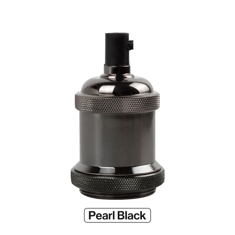 

KARWEN Патрон лампы E27 алюминиевый серебристый