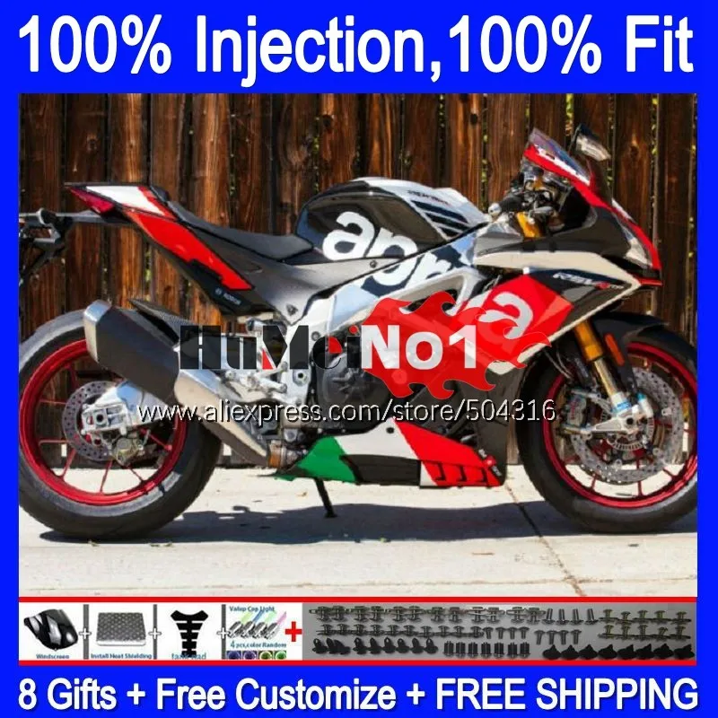 

Корпус инжектора для Aprilia RSV 1000 R RR 1000R 140MC.8 RSV1000 16 17 18 19 RSV1000RR 2016 2017 2018 2019 Обтекатели Черный Красный
