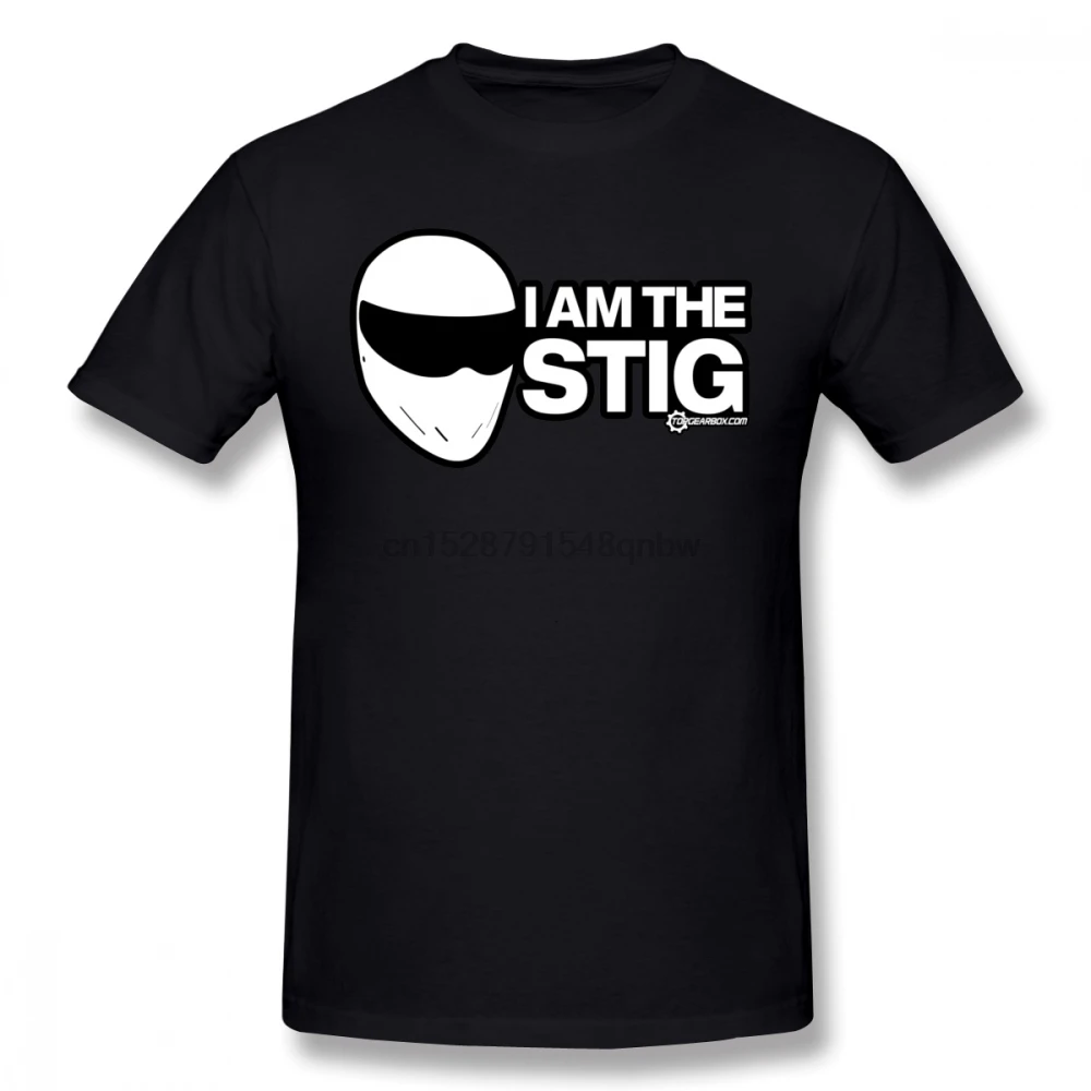 Топ шестерни Футболка с зубчатой передачей I Am В футболка Стиг мужские печатных