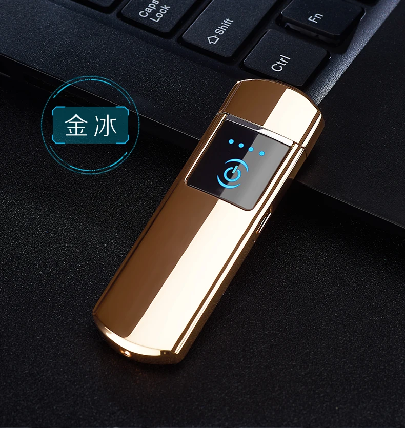 Фокус сенсорный usb Зажигалка Электронная зажигалка Encendedors охраны окружающей среды зажигалка