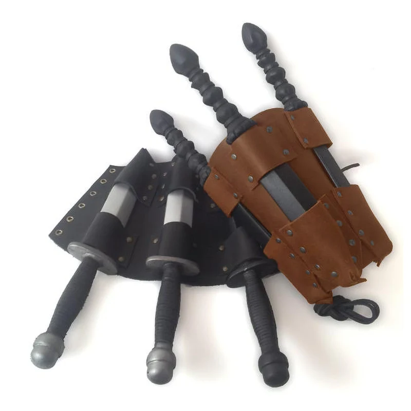 Средневековая кобура для бросающих ножей в стиле стимпанк ниндзя убийца Ларп