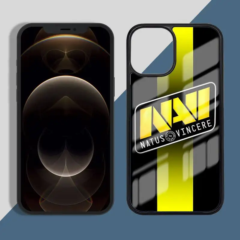 

E-sports team CS GO Navi logo Phone Case for iPhone 11 12 pro XS MAX 8 7 6 6S Plus X 5S SE 2020 XR Hard PC
