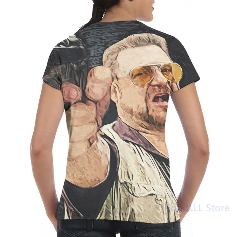 Walter Sobchak men T-Shirt women all over print fashion girl t shirt boy tops tees Short Sleeve tshirts | Мужская одежда