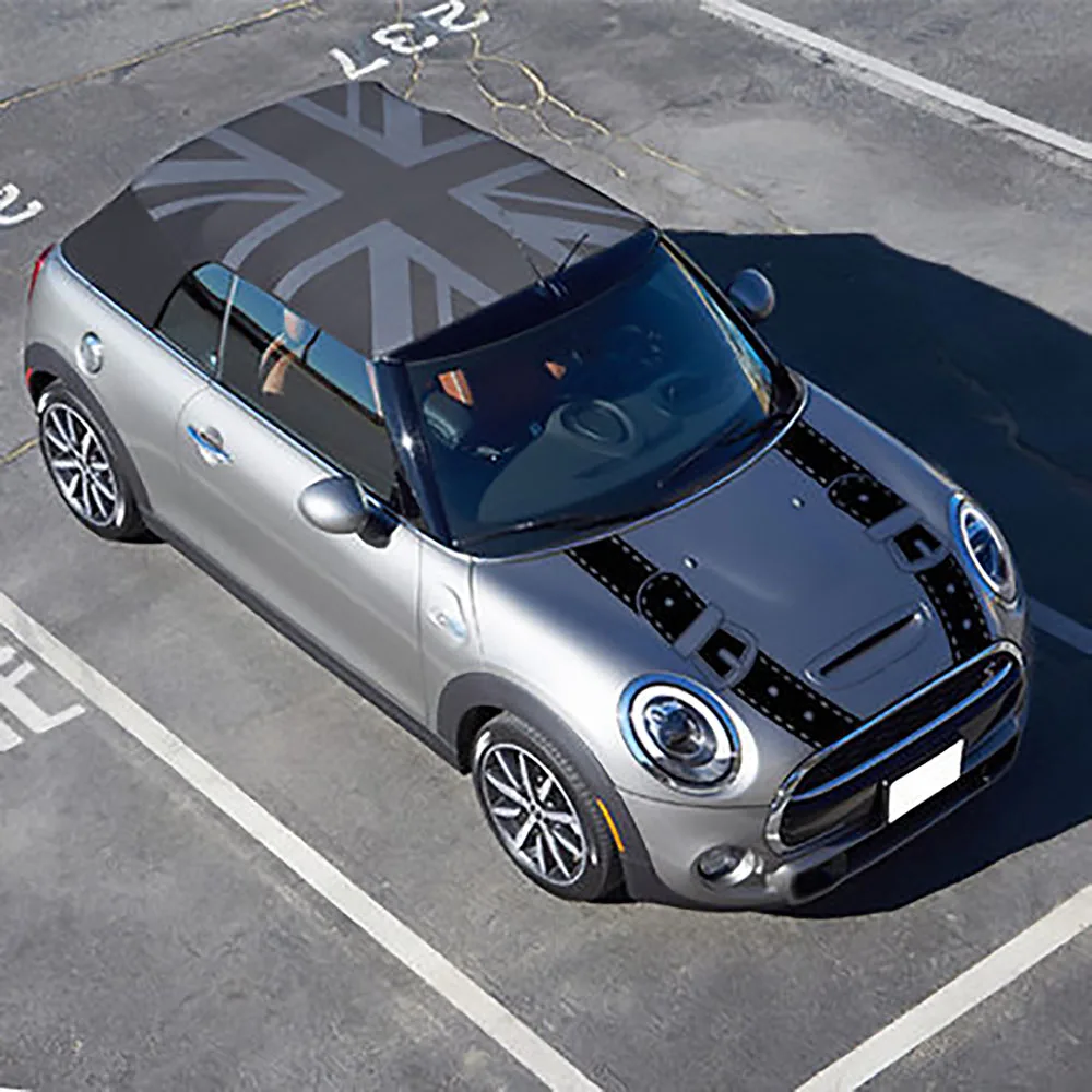 Капот ремни автомобильные наклейки и автомобильный Стайлинг для Mini Cooper One S JCW