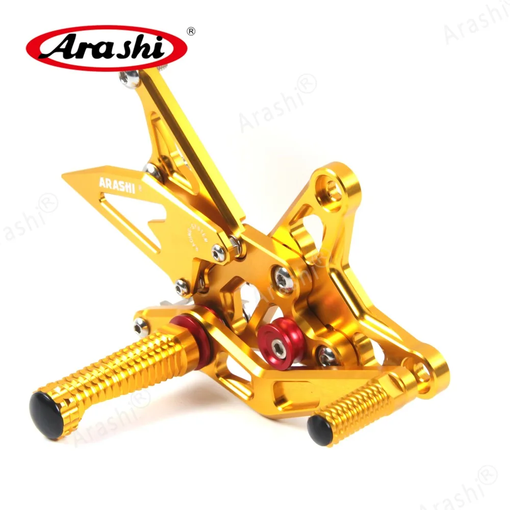 Араши для KAWASAKI NINJA ZX6R 2009- ЧПУ Регулируемая подножка подножки Rearset мотоциклетные ZX-6R ZX636 2010 2011 2012 2013
