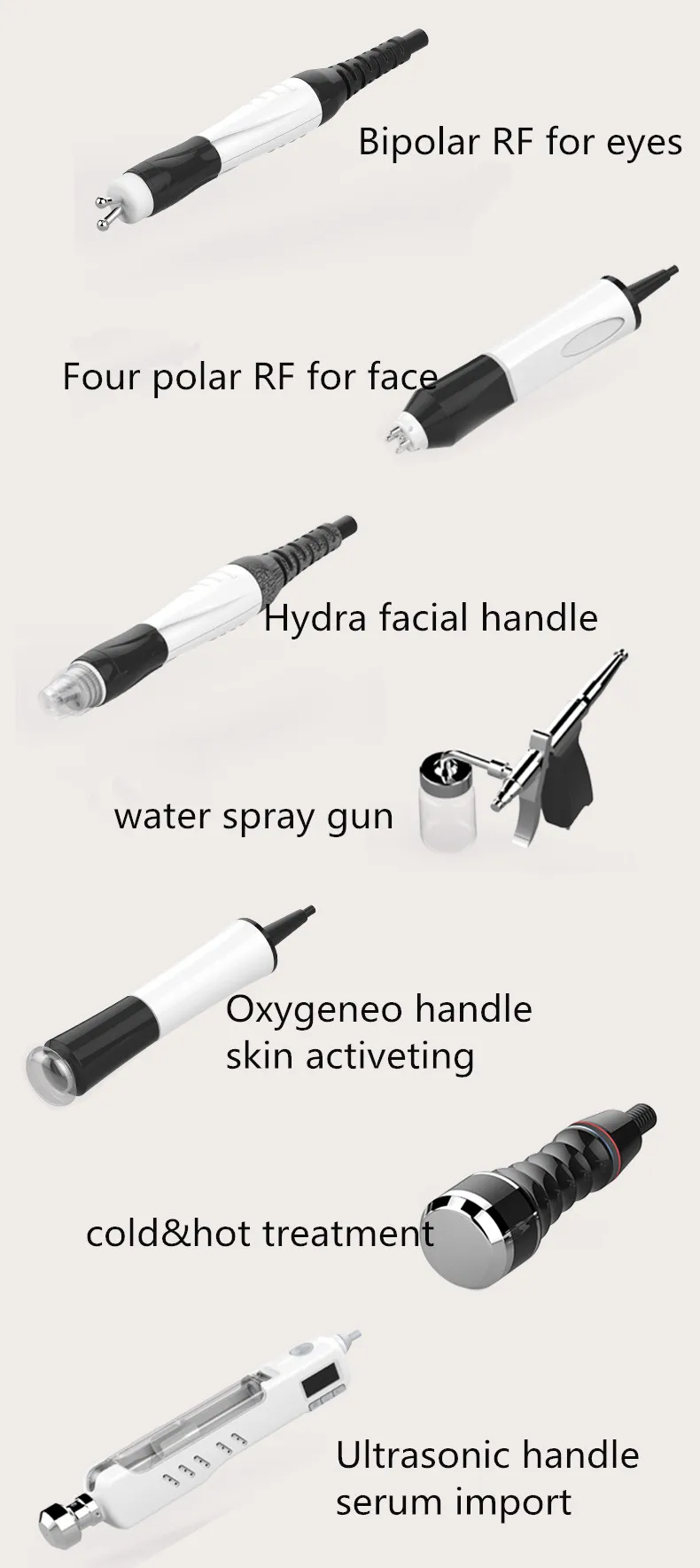 

8 in 1 Microdermabrasion Machine Skin Rejuvenation Beauty Care Equipment Facial Deep Cleaning Water Oxygen