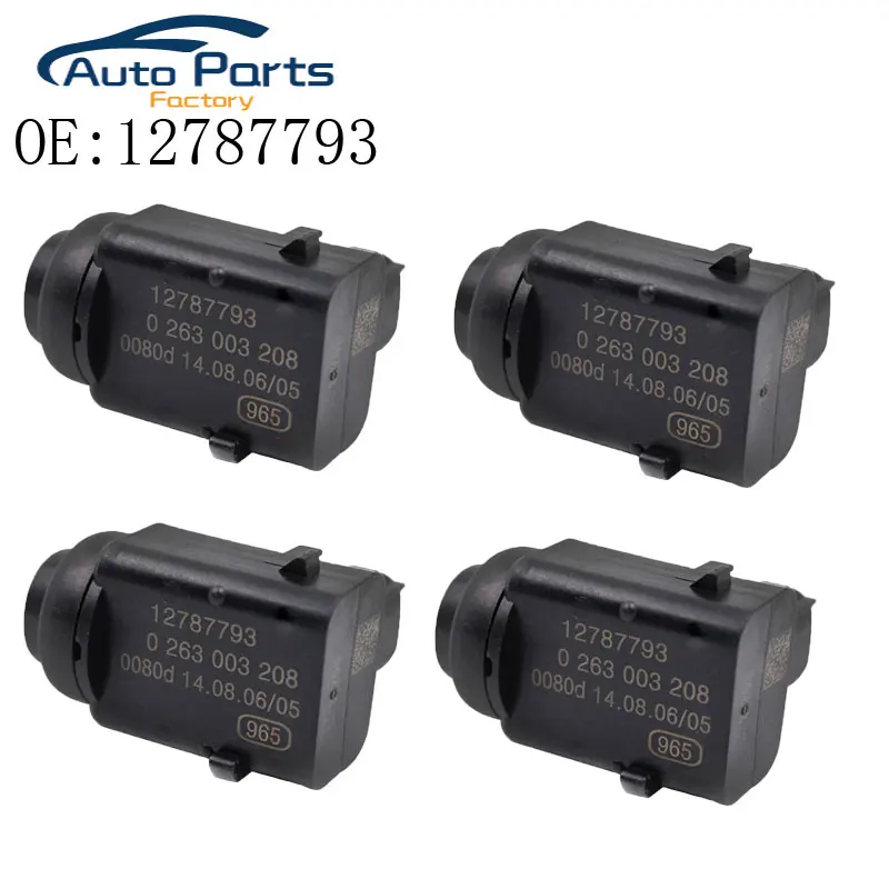 4 шт. PDC датчик парковки для Opel Saab 9 3 Vectra C Vauxhall Astra Zafira 12787793 0263003208 0263003172|Датчики