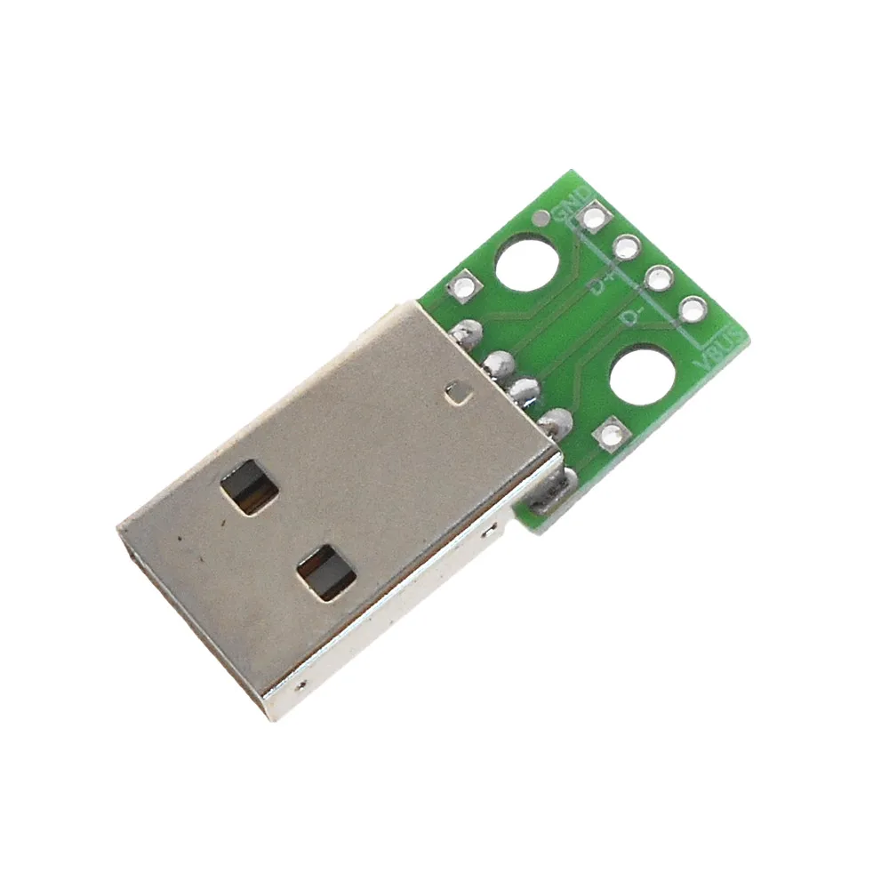 USB штекер Dip 2 54 мм DIP 4pin для адаптера|Запасные части| |