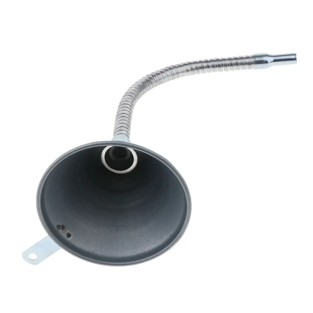 

Car 370mm Gas/Oil Funnel with Flexible Spout Extension & Mesh Strainer