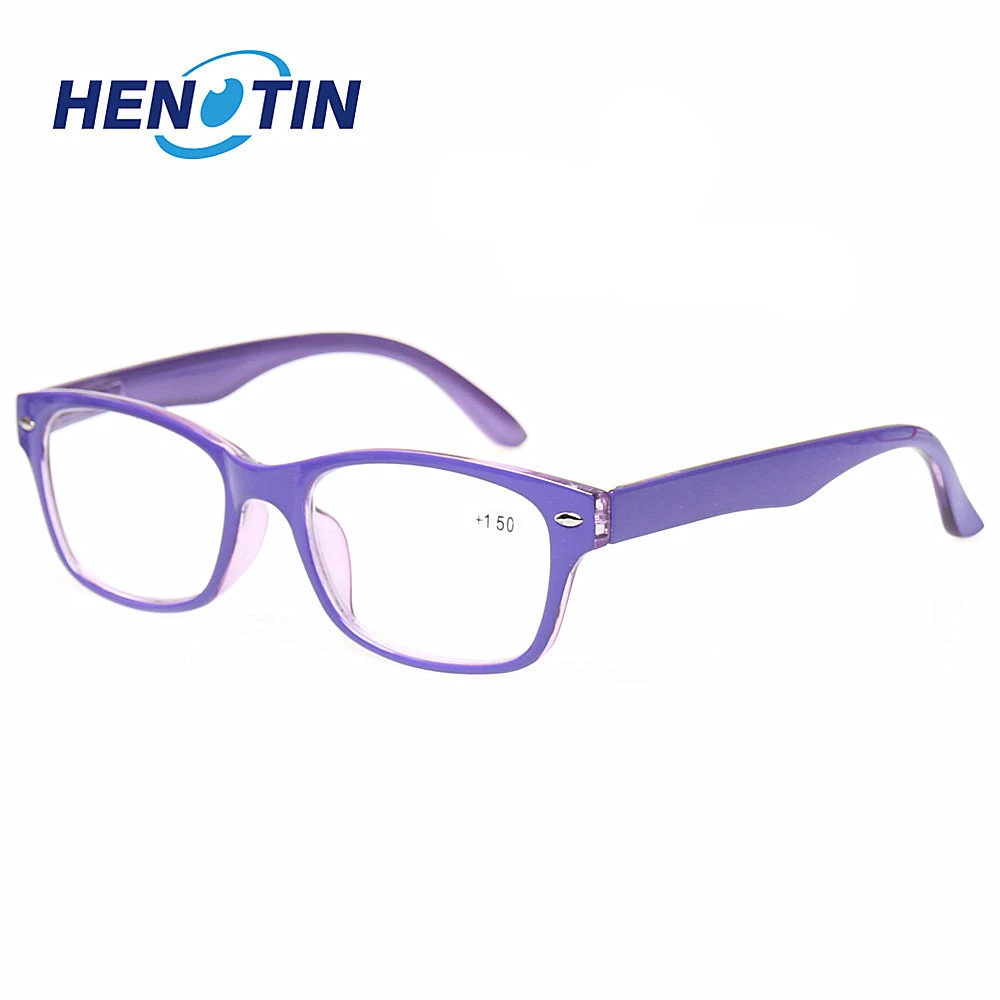 Очки для чтения мужчин и женщин пружинным шарниром овальная оправа красочные