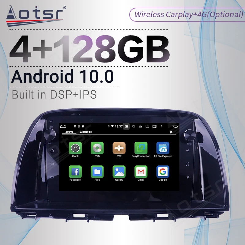 

128G для Mazda CX5 CX-5 CX 5 2012-2015 Android радио-магнитофон автомобильный мультимедийный плеер стерео головное устройство GPS-навигация No 2din