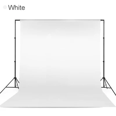 White Фотография 2 м* 2 м фон поддержка стенд металлический штатив и 200 см* 300 см фото нетканый тканевый фон ткань для студийного видео - Цвет: White