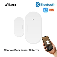 bluetooth door and window sensor switch open closed detectors alarm magnetic alert wireless alexa google home tuya smart life